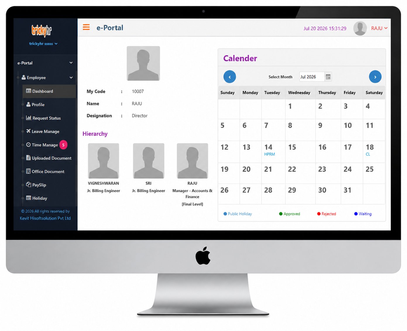 Employee Dashboard